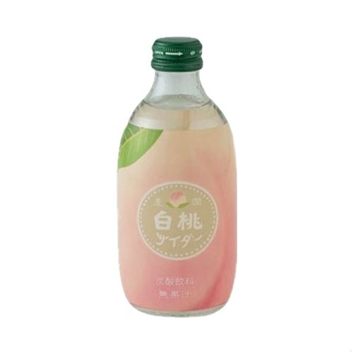Tomomasu White Peach Soda 300mlx24
