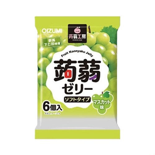 Shimonita Konjac Kobo Konjac Jelly Muscat Flavor 6p 106gx16