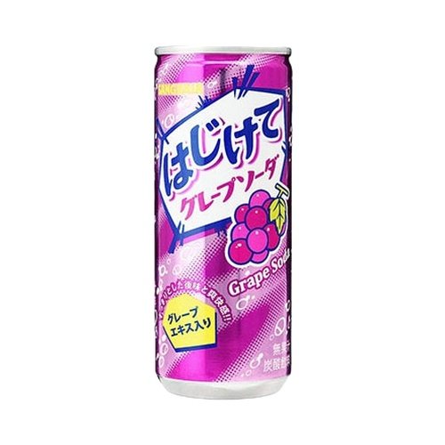 Sangaria Hajikute Grape Soda Can 250gx30
