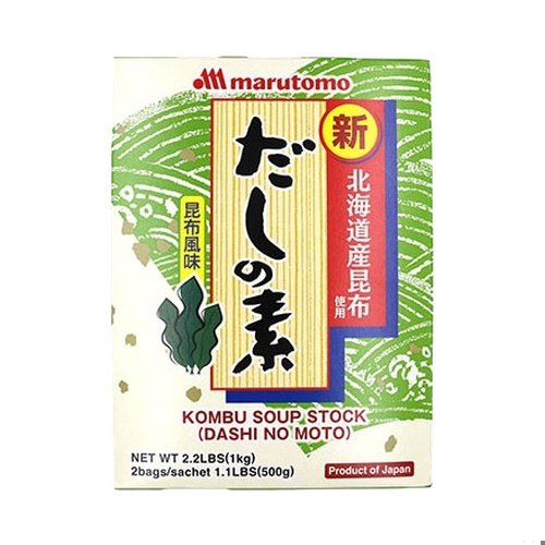 Marutomo Kelp Konbu Dashinomoto 2pcs 1000gx6x2
