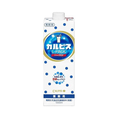 Asahi Calpis Concentrate Syrup Paper Packages 1000mlx6