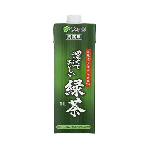 Itoen Rich Taste Green Tea Paper Pack 1000mlx6