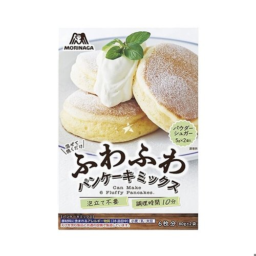Morinaga Fluffy Pancake Mix 2 Packs 160gx6x4