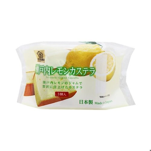 Sakuraseika Sakura Seika Setouchi Lemon Cake 3pcs 93gx12