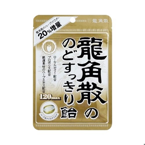 Ryukakusan Refreshing Throat Candy Herb & Milk 88gx6