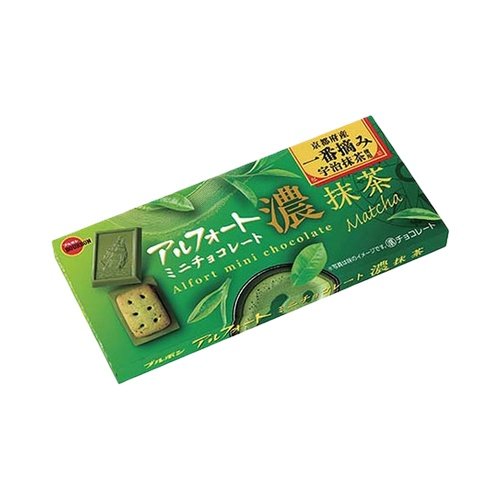 Bourbon Alfort Mini Chocolate Dark Matcha 12 Pcs 60gx10x12