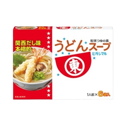 Higashimaru Bonito Udon Soup 6 Bags 48gx10x6