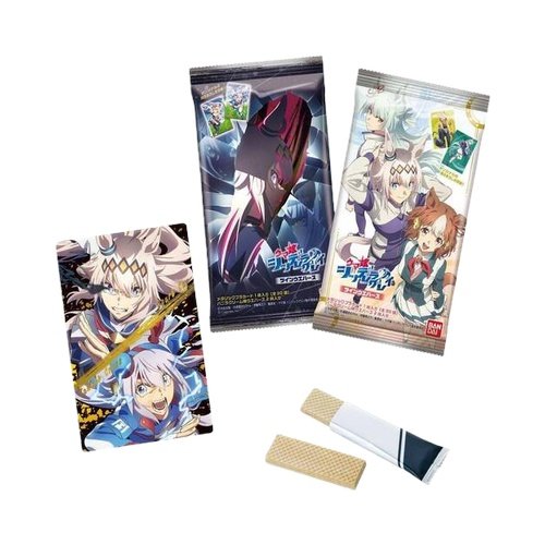 Bandai Uma Musume Cinderella Gray Card Twin Wafers 10.6gx20x12