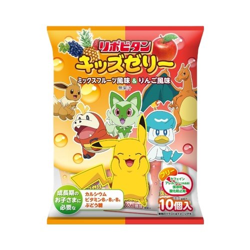 Taisho Lipovitan Kids Jelly Mix Fruit & Apple 160gx8