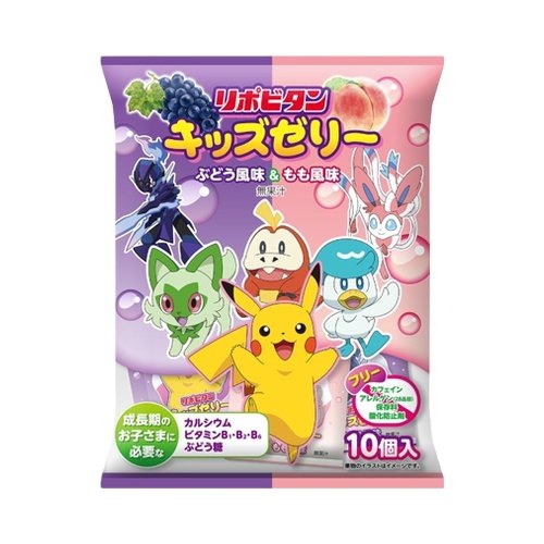 Taisho Lipovitan Kids Jelly Mix Fruit & Grape 160gx8