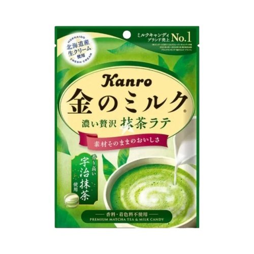 Kanro Gold Milk Candy Matcha Latte 61gx6x10