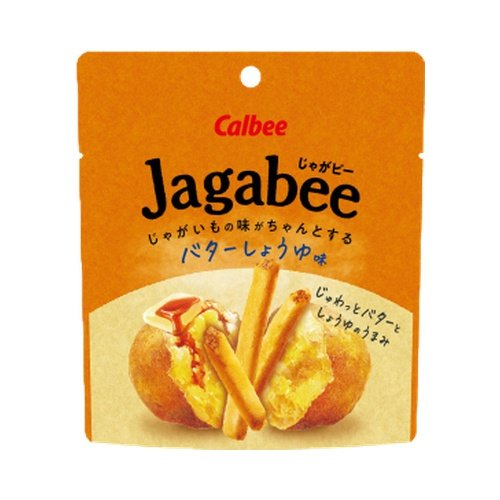 Calbee Jagabee Butter Soy Sauce Fries 38gx12