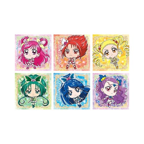 Bandai Niformation Precure Sticker 2 Wafer 13gx20