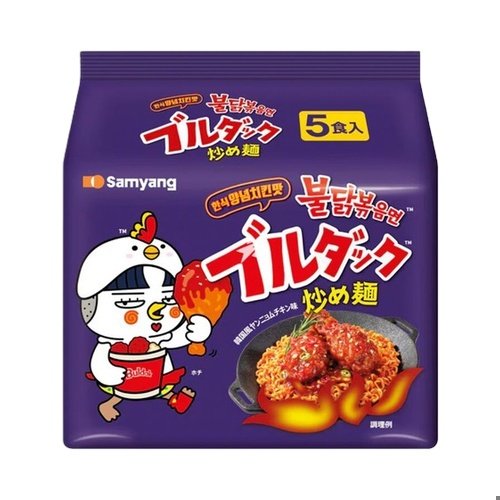 Samyang Buldak Yangnyeomchicken Noodle 140gx5x8