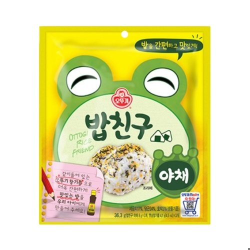 Ottogi Bap Friends Seasoned Vegetable Flake 36gx40