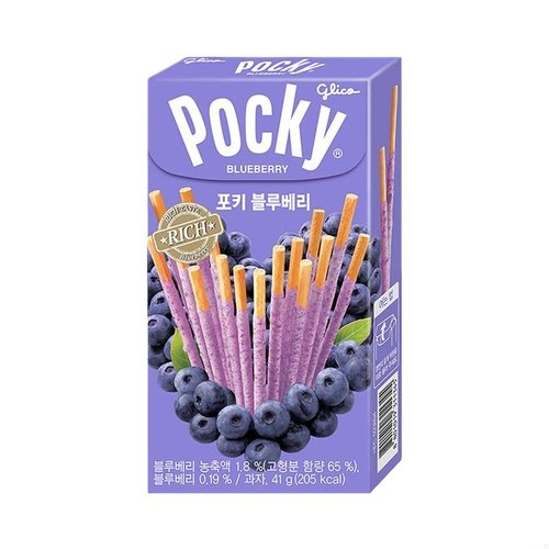 Haitai Glico Pocky Bluberry 41gx40