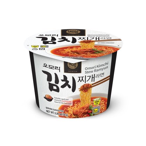 GS Youus Omori Kimchi Jjigae Cup Noodle 150gx16