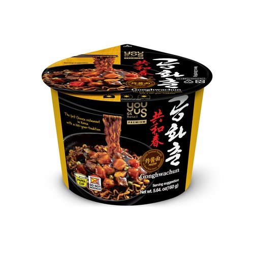 GS Youus Gonghwachun Zajang Noodle Cup 160gx16