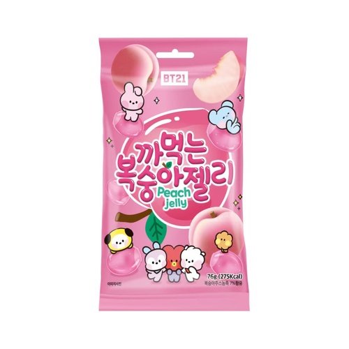 BT21 Peeling Soft Candy Peach 76gx24