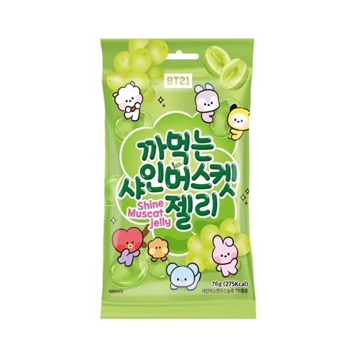 BT21 Peeling Soft Candy Shinemuscat 76gx24