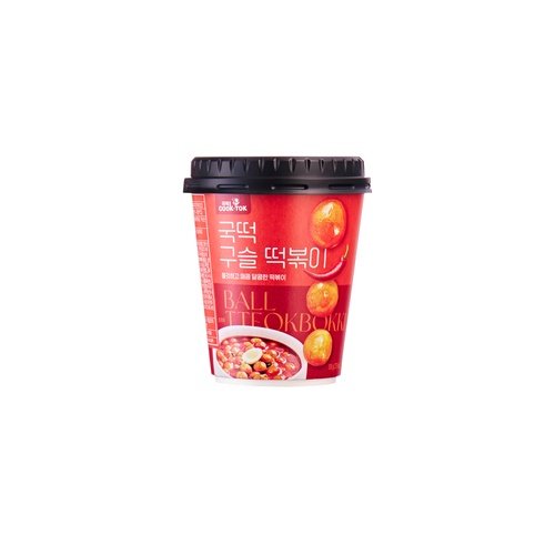 Cook Tok Instant Cup Ball Type Ttokbokki Original 108gx24