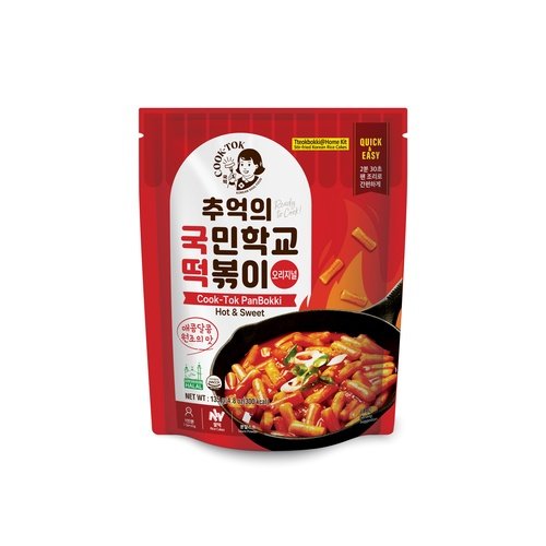 Cook Tok Pan Frying Ttokbokki Original Halal 135gx24