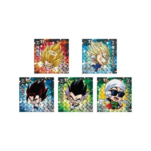 Bandai Dragon Ball Super 14th Series Sticker Wafer 13gx20x12