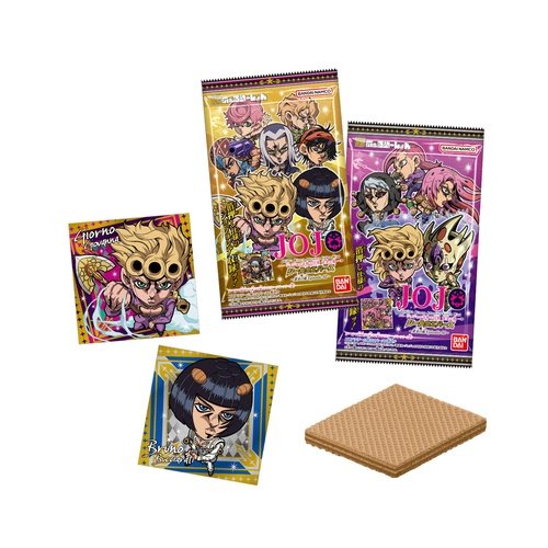 Bandai Niformation Jojo'S Golden Wind 2 Seal Wafer 13gx20x12