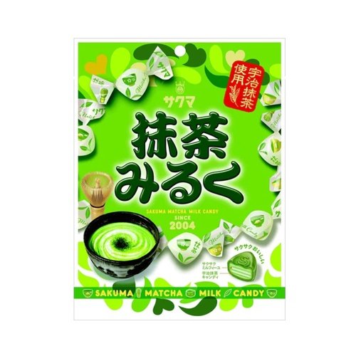 Sakuma Seika Matcha Milk Candy 58gx10x2