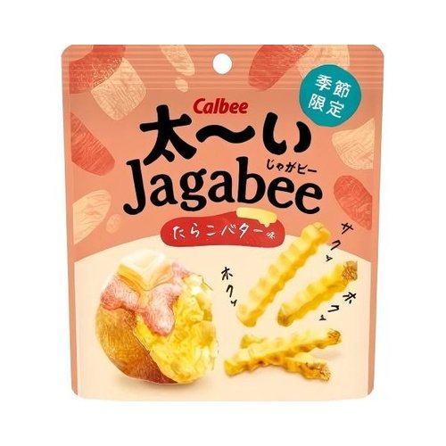 Calbee Jagabee Thick Cod Roe Butter 35gx12