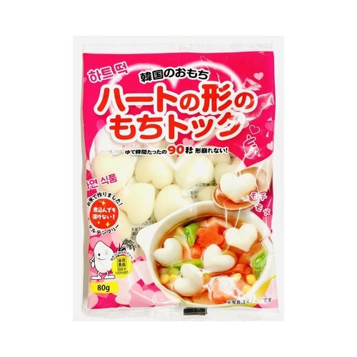 Daishin Heart Shaped Rice Cake 80gx24