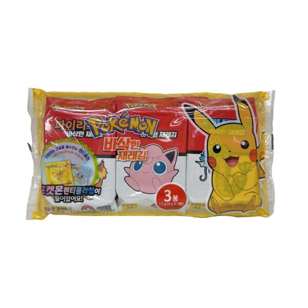 SGK Pokemon Seaweed 3p With Lenticular Card 12gx24