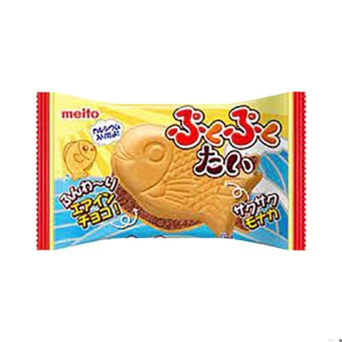 Meito Fish Shaped Air In Chocolate 16.5gx10x12