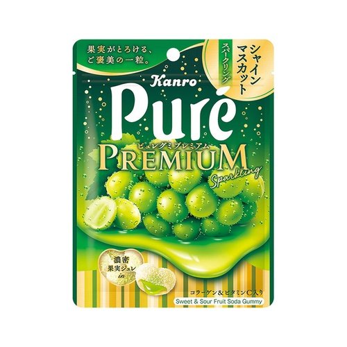 Kanro Pure Gummy Premium Muscat 54gx6x12