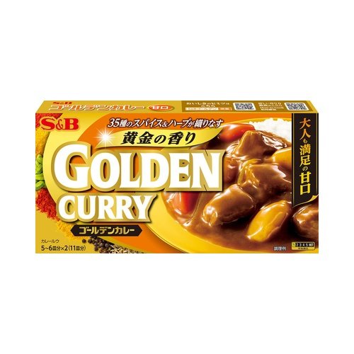 S&B Golden Curry Jp Sweet 198gx10x6