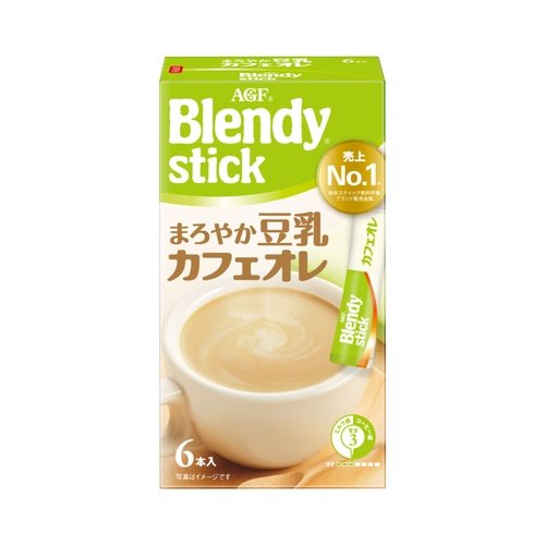 Blendy Stick Powder Soy Milk Café Au Lait 60gx6x4