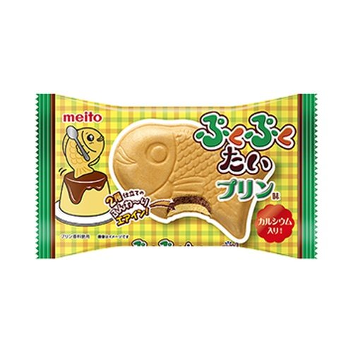 Meito Puku Puku Tai Pudding Flavor 16.5gx10x12