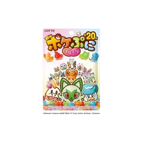 Lotte Pokepuni Fruit Gummy 80gx12x8