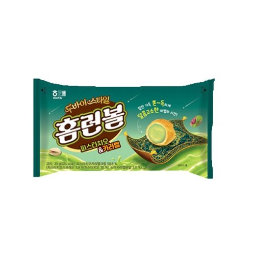 HAITAI Home Run Ball Pistachio Caramel Flavor 44gx30