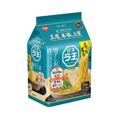 Nissin Raoh Yuzu Salt Ramen 3 Packs 258gx9x2
