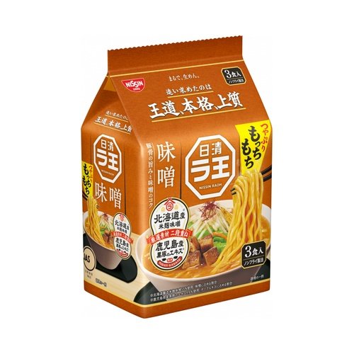Nissin Raoh Miso Ramen 3 Packs 276gx9x2