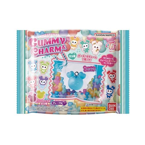 Bandai Twice Lovelys Pouch Charm Gummy 27gx12x12