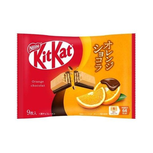 Nestle Kitkat Orange Chocolate 9pcs 104.4gx14x2