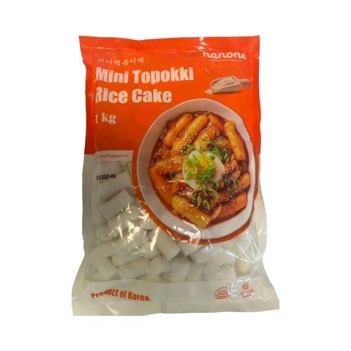 Hanone Mini Topokki Rice Cake 1kgx8