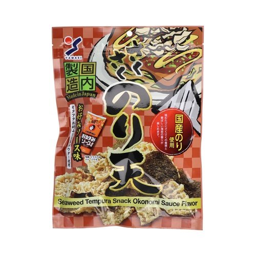 Yamaei Crunchy Nori Ten Chips Okonomi Sauce 63gx10