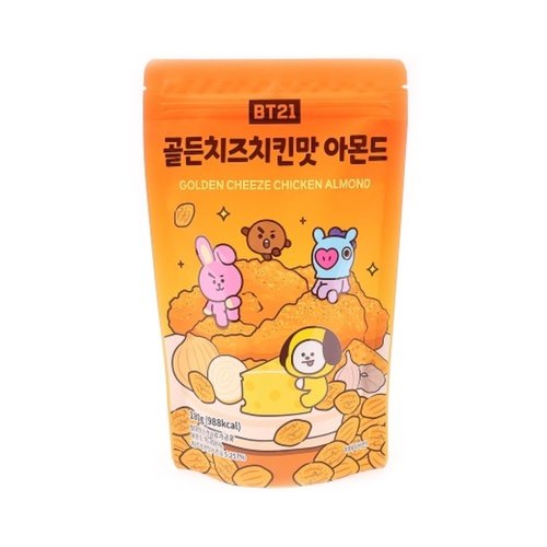 BT21 Golden Cheese Chicken Almond 180gx20