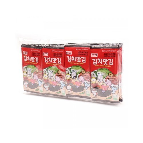 BT21 Kimchi Flavor Seaweed 40gx20x24