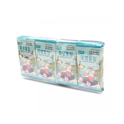 BT21 Bamboo Salt Flavor Seaweed 40gx20x24