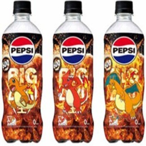 Suntory Pokemon Pepsi Fresh Zero 600mlx24